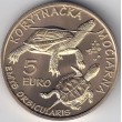 2026. 5 Euros Eslovaquia. Tortuga