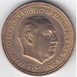 1953*54. 2.5 Pesetas Franco