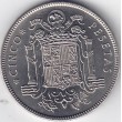 1949*49. 5 Pesetas Franco