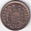 1966*67. 1 peseta Franco