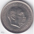 1957*58. 5 Pesetas Franco