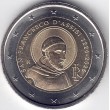 2026. 2 Euros Italia. Francisco de Asis