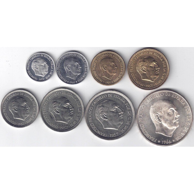 1969. Tira pesetas Franco