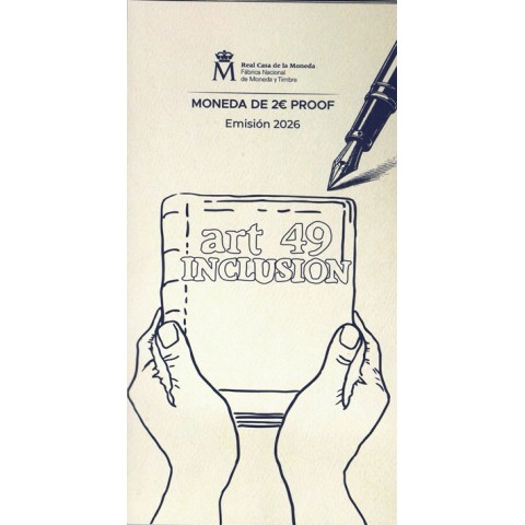 2026. 2 Euros España. Inclusion proof
