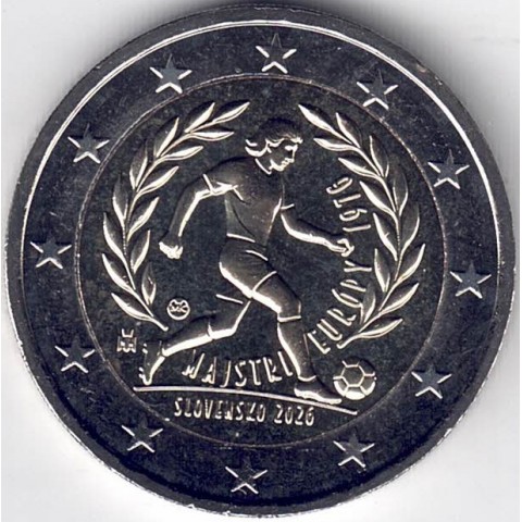 2026. 2 Euros Eslovaquia. Panenka