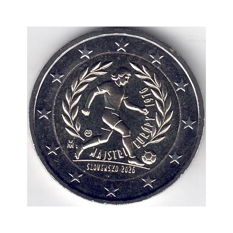 2026. 2 Euros Eslovaquia. Panenka