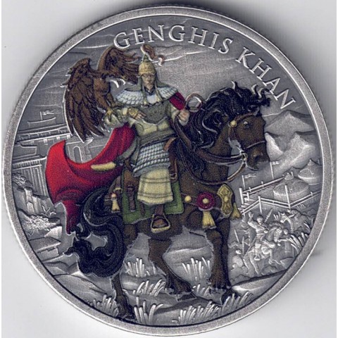 2026. Onza Guerreros Legendarios. Gengis Kan
