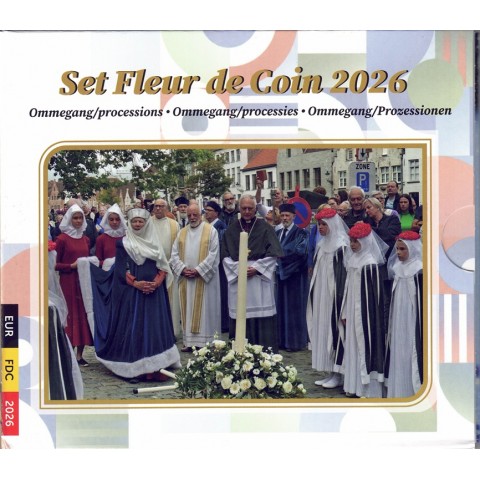 2026. Cartera euros Belgica