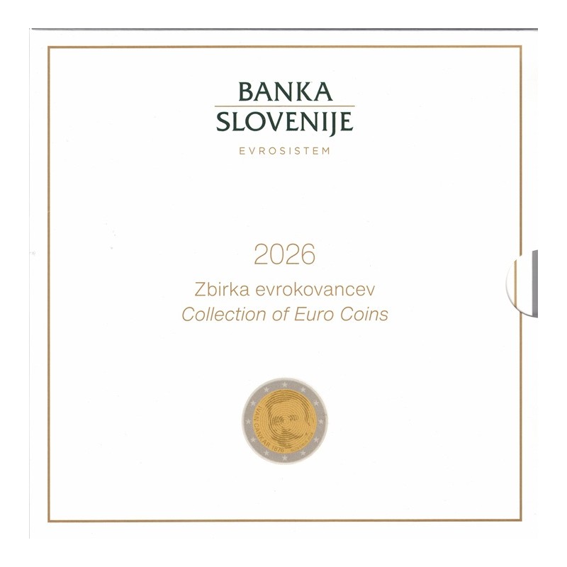 2026. Cartera euros Eslovenia