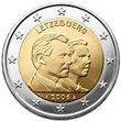 2006. 2 Euros Luxemburgo "Duque Guillermo"