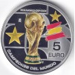 2026. Campeones Mundo futbol. 5 euros