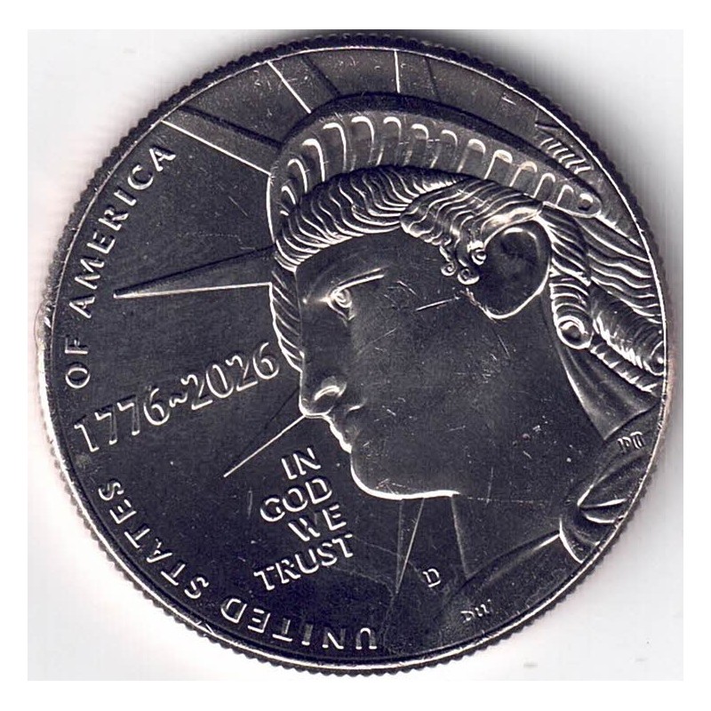 2026. Medio Dolar Enduring Liberty D