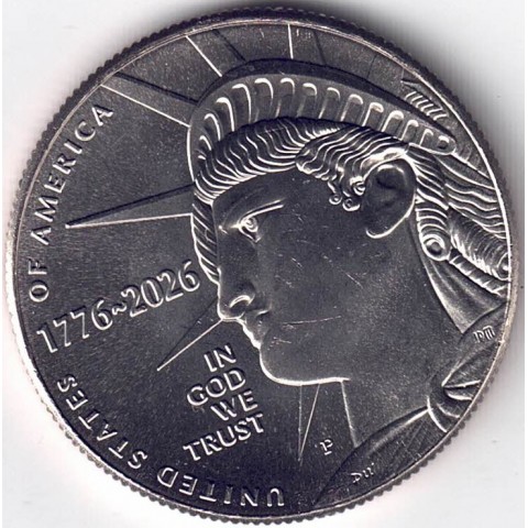 2026. Medio Dolar Enduring Liberty P