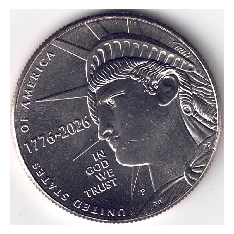 2026. Medio Dolar Enduring Liberty P