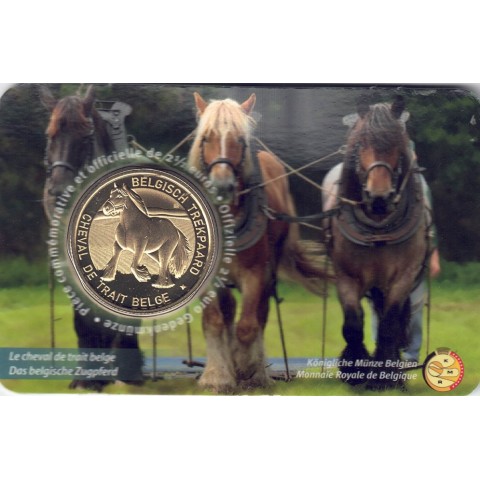 2026. 2.5 euros Belgica. Caballo