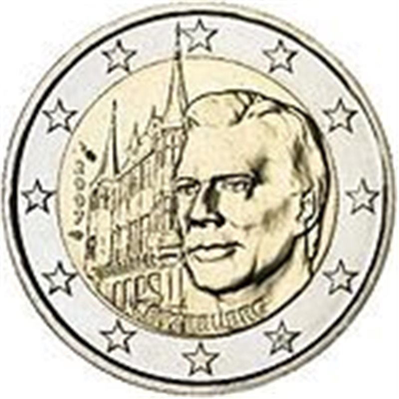 2007. 2 Euros Luxemburgo "Palacio Gran Ducal"