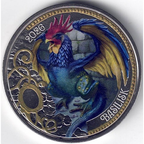 2026. 3 Euros Austria. Basilisco