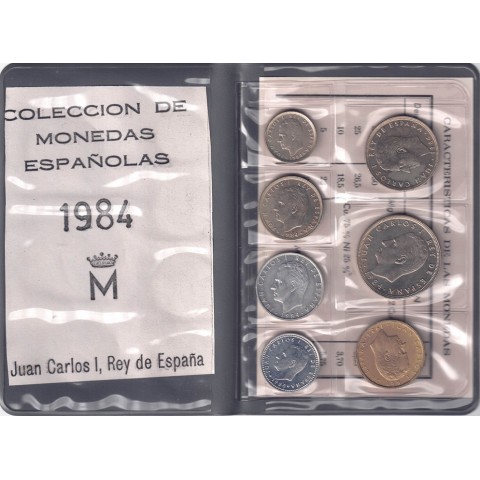 1984. Cartera pesetas Juan Carlos I
