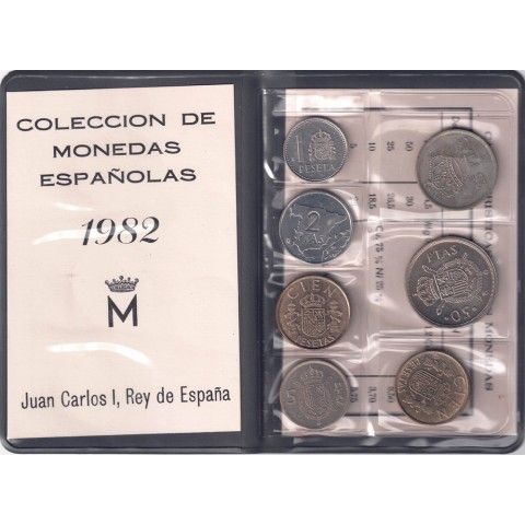 1982. Cartera pesetas Juan Carlos I