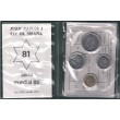 1980*81. Cartera pesetas Juan Carlos I. Mundial