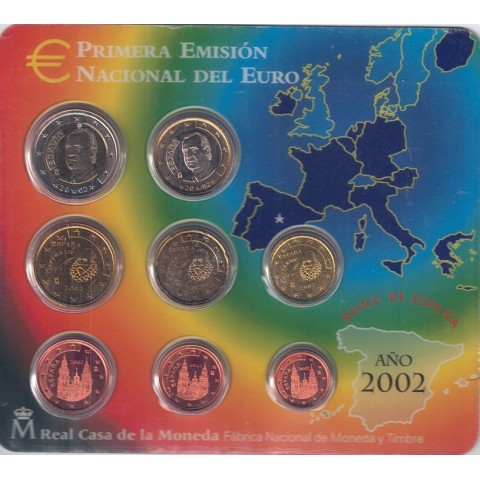 2002. Cartera euros España