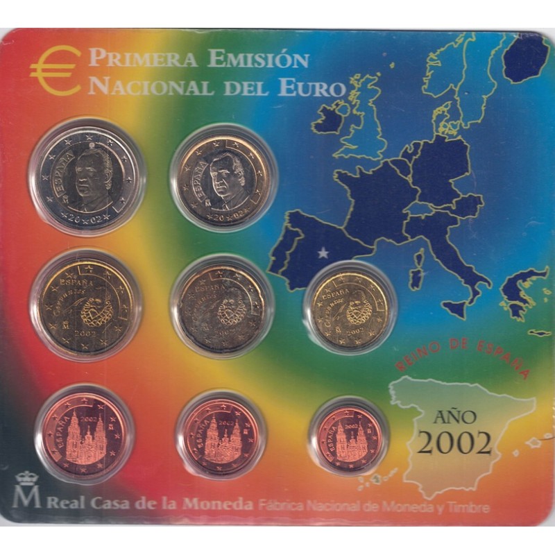 2002. Cartera euros España
