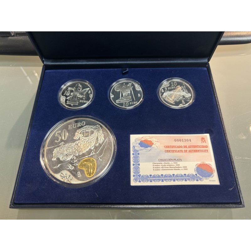 2004. Dalí. Estuche plata
