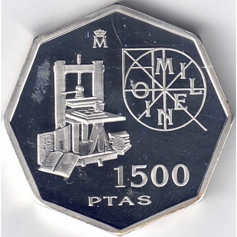 2000. Cambio Milenio. 1500 Ptas "Imprenta"