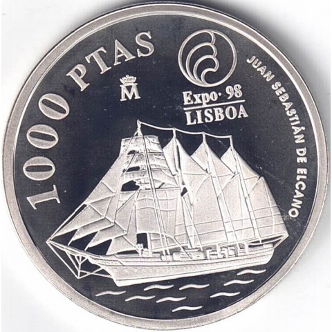 1998. Expo 98. 1000 Ptas