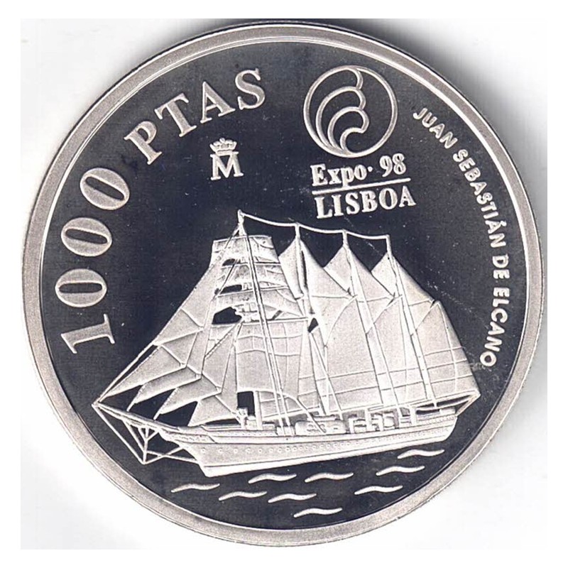 1998. Expo 98. 1000 Ptas