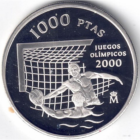 1999. JJOO Sidney 2000. 1000 Ptas