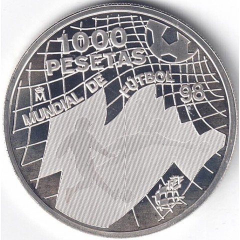 1998. Mundial Francia 98. 1000 Ptas