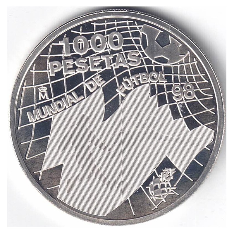 1998. Mundial Francia 98. 1000 Ptas