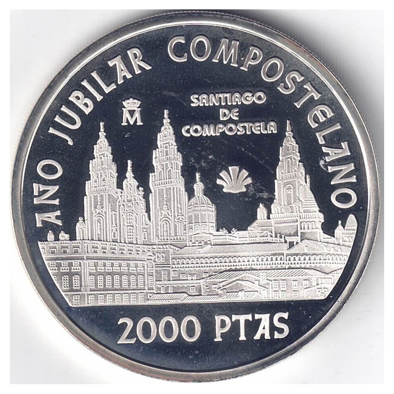 1999. 2000 Ptas Xacobeo. Santiago