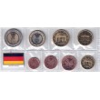 2002. Tira euros Alemania. Cecas mezcladas