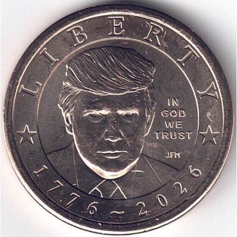 2026. Dolar Presidentes. Trump