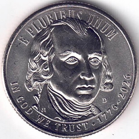 2026. Cuarto Dolar. Constitucion D