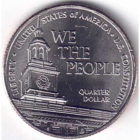 2026. Cuarto Dolar. Constitucion P