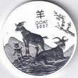 2027. Onza Australia. Calendario Cabra