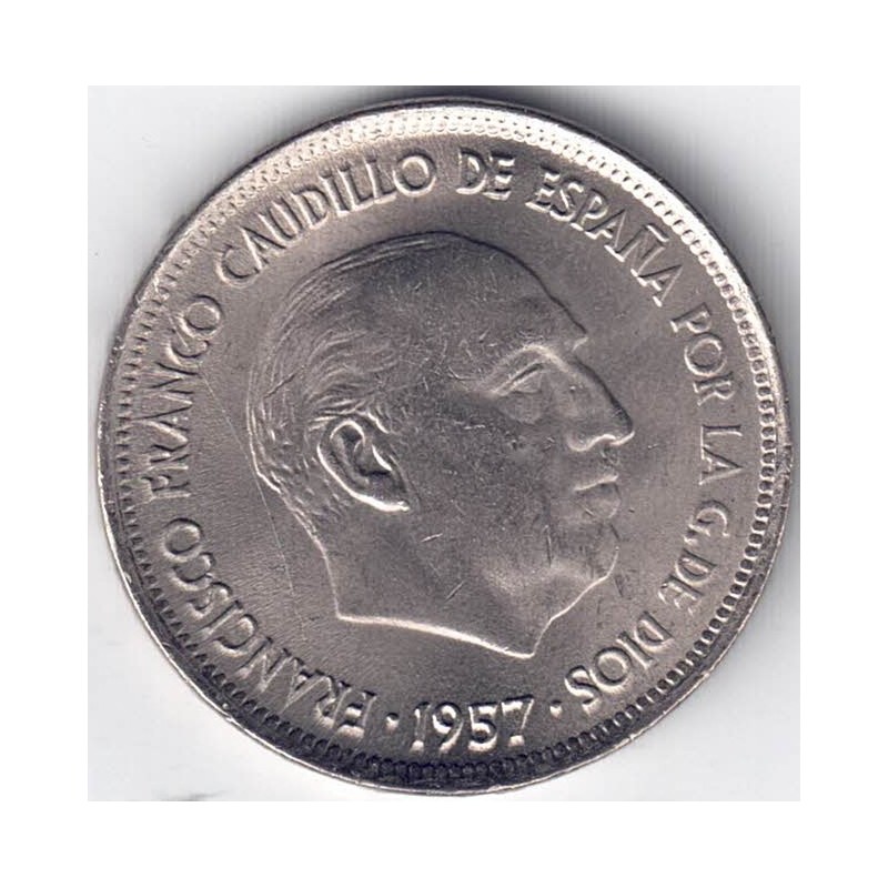 1957*58. 25 Pesetas Franco
