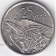 1957*61. 25 Pesetas Franco
