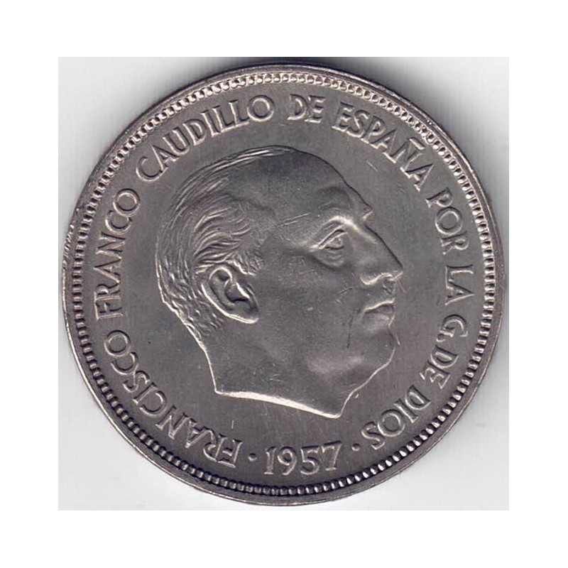 1957*64. 25 Pesetas Franco