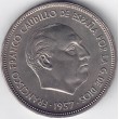 1957*64. 25 Pesetas Franco
