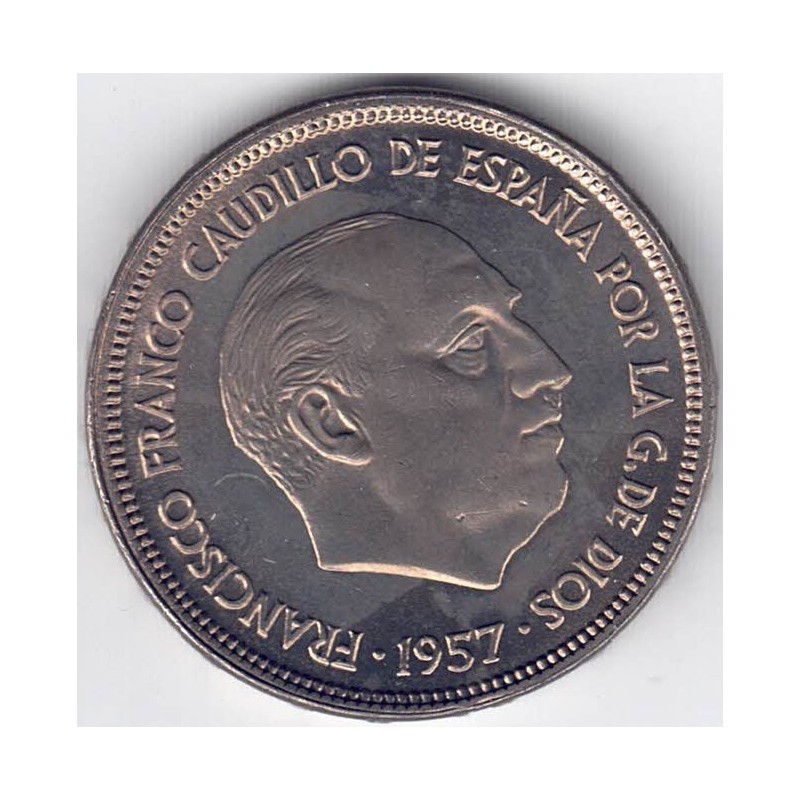 1957*65. 25 Pesetas Franco