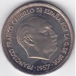 1957*65. 25 Pesetas Franco