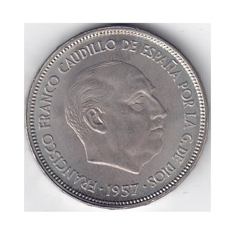 1957*66. 25 Pesetas Franco