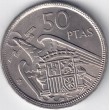 1957*58. 50 Pesetas Franco