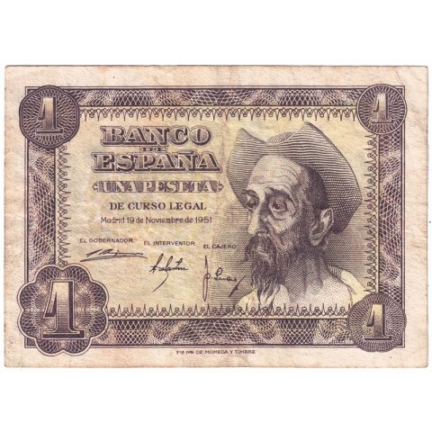 1951. 1 Pta Quijote