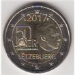 2017. 2 Euros Luxemburgo "Servicio Militar"