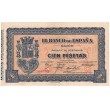 1937. 100 Ptas Banco España (Gijón)